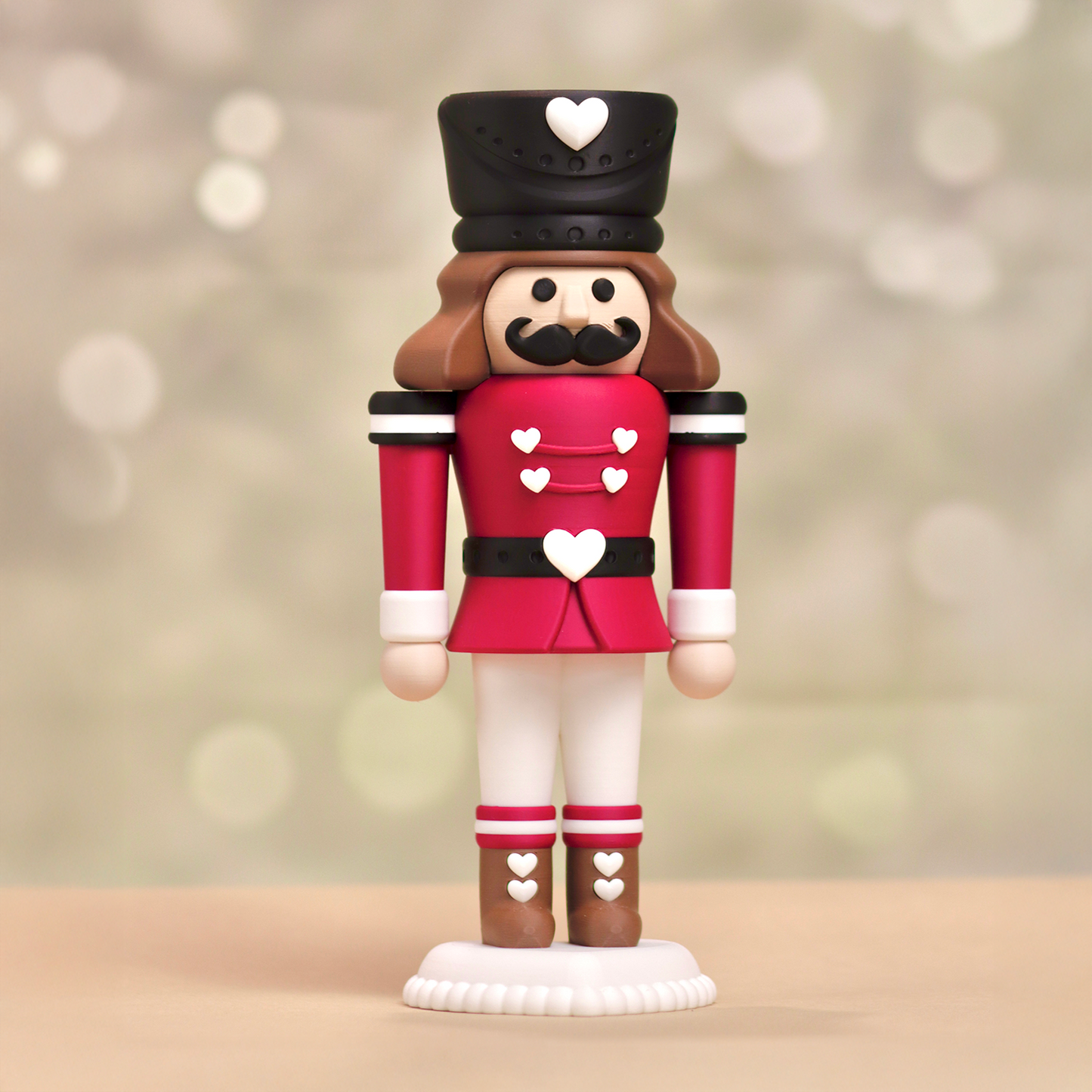 Casse-noisette de Noël – Édition artisanale 3D (25 cm)