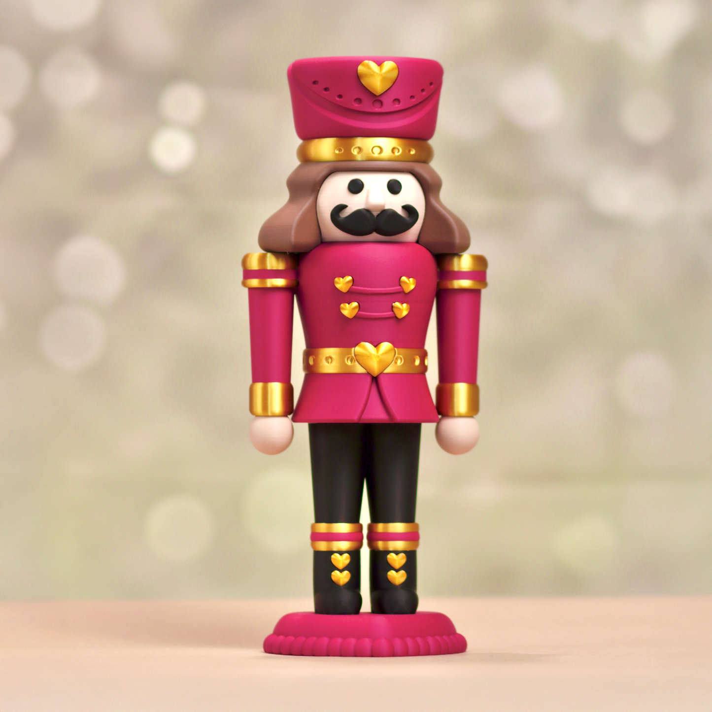 Casse-noisette de Noël – Édition artisanale 3D (25 cm)