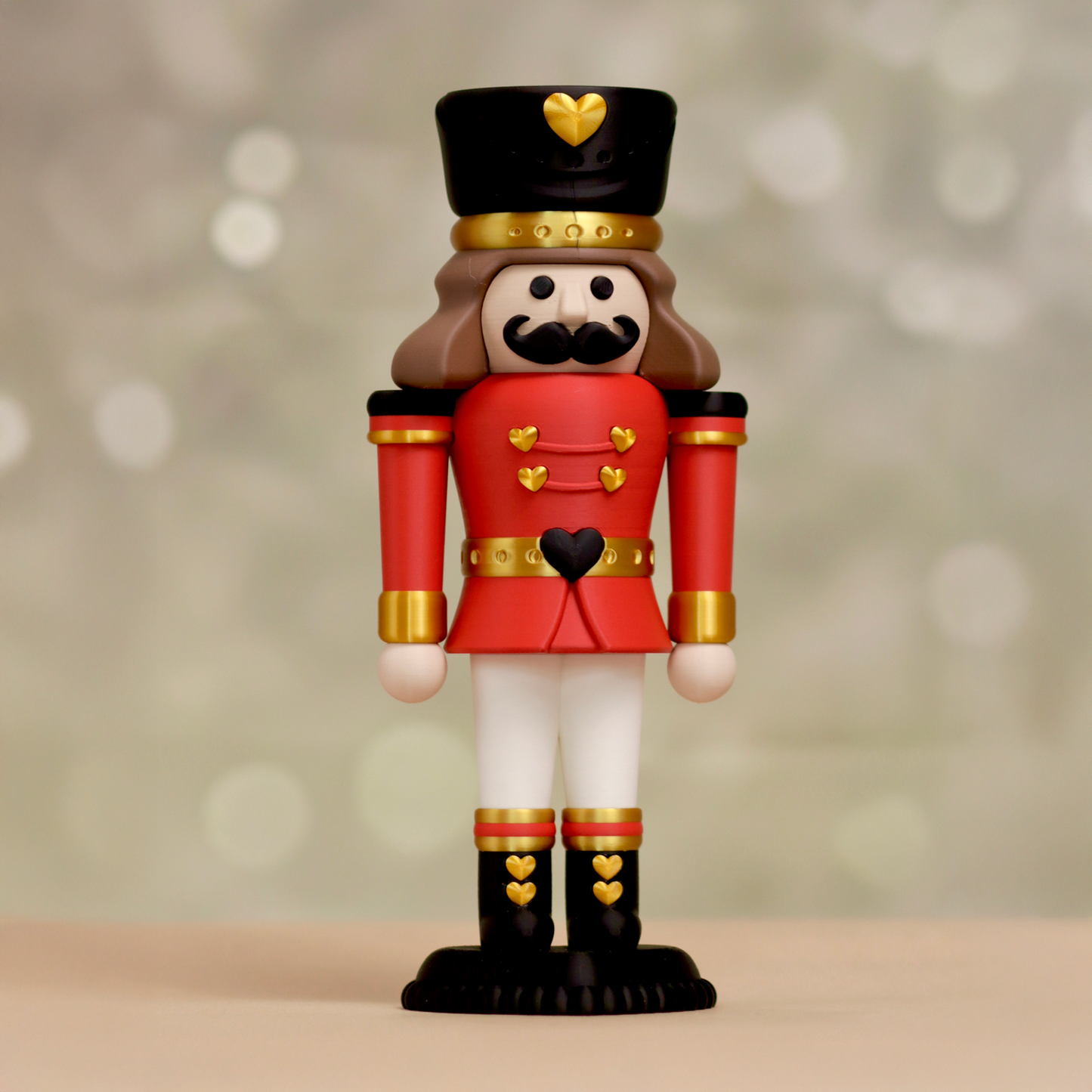 Casse-noisette de Noël – Édition artisanale 3D (25 cm)