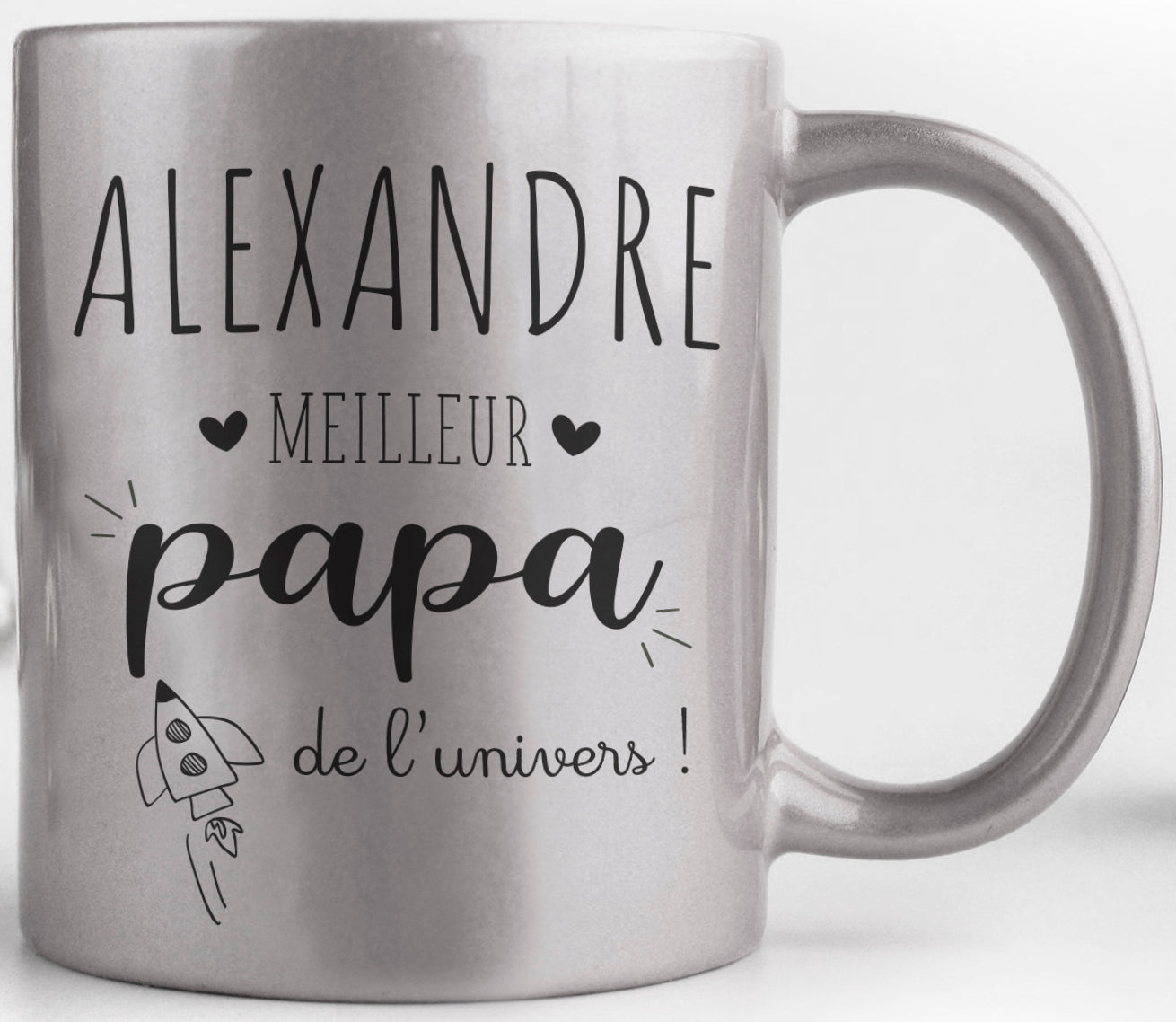 mug personnalisé meilleur papa, idée cadeau fête des pères, anniversaire ou noël