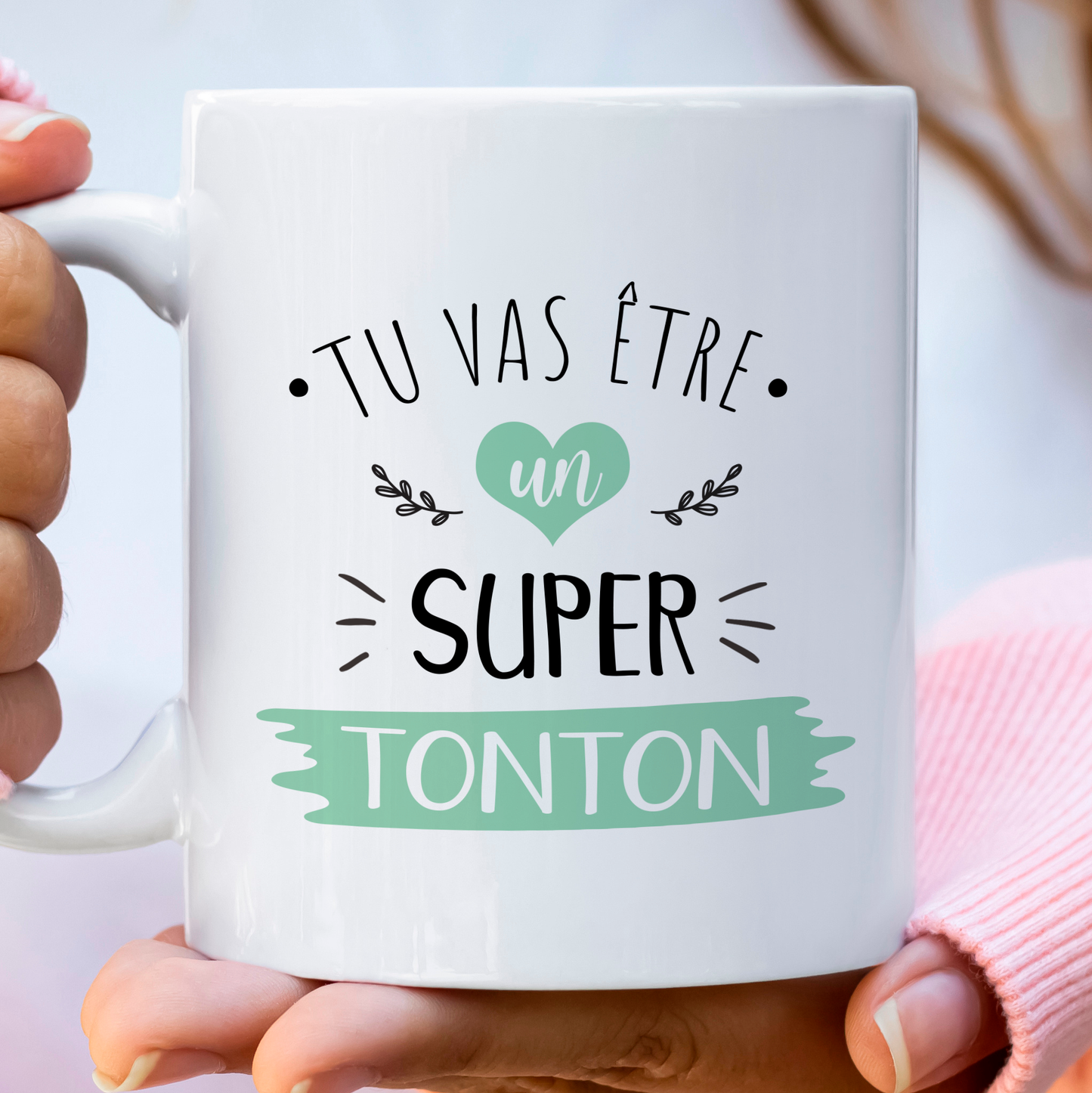 Mug annonce grosse futur tonton