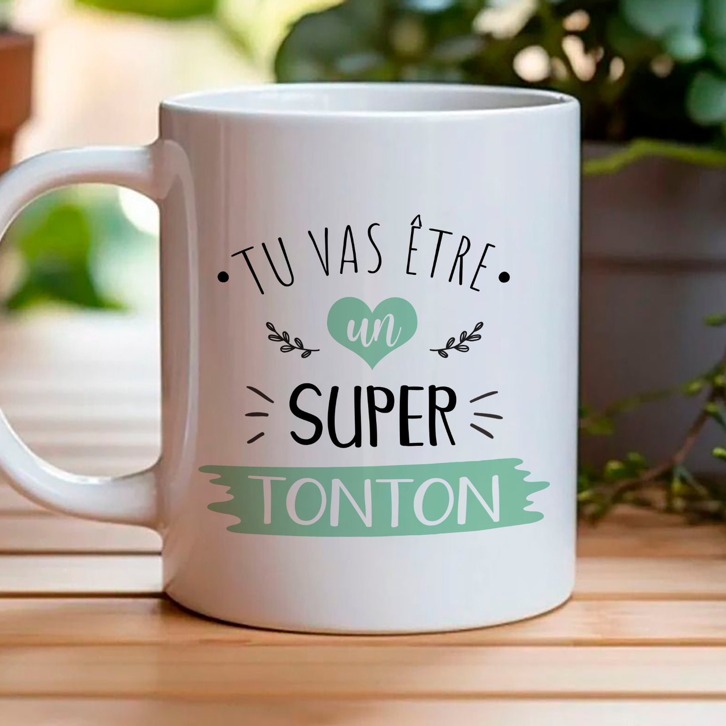 Mug tu vas être un super tonton annonce grossesse