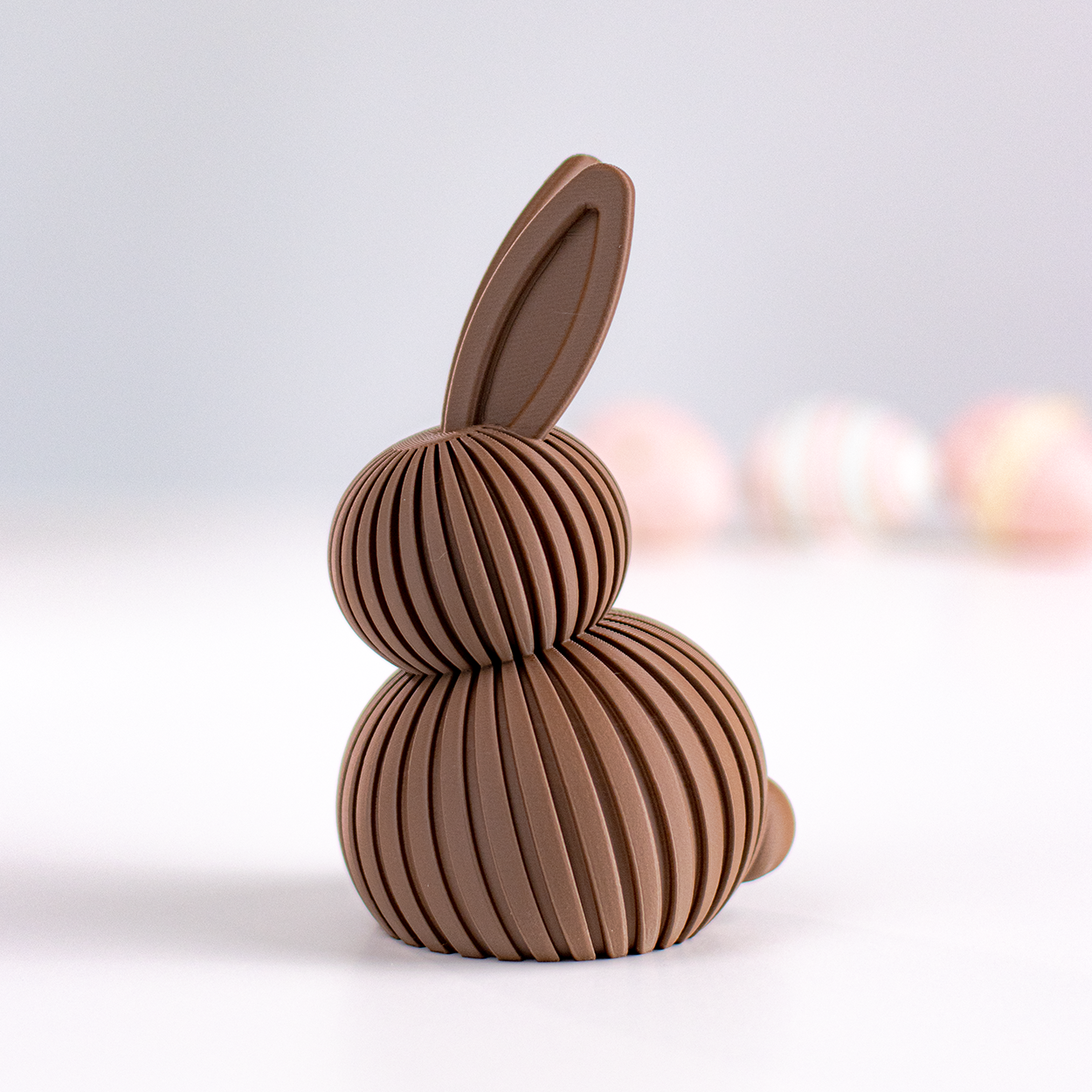 Lapin décoratif rainuré
