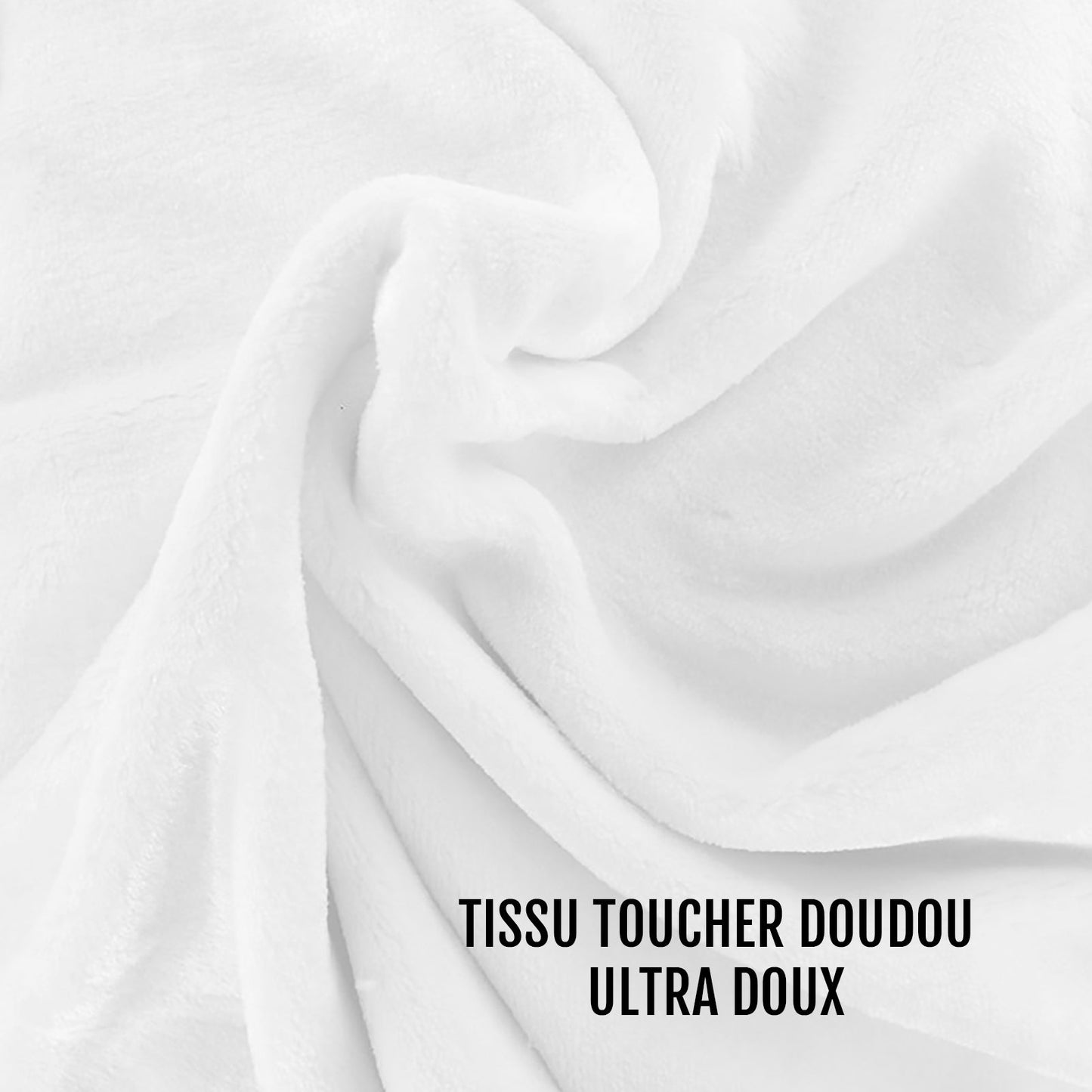 Coussin ultra doux Panda personnalisable prénom