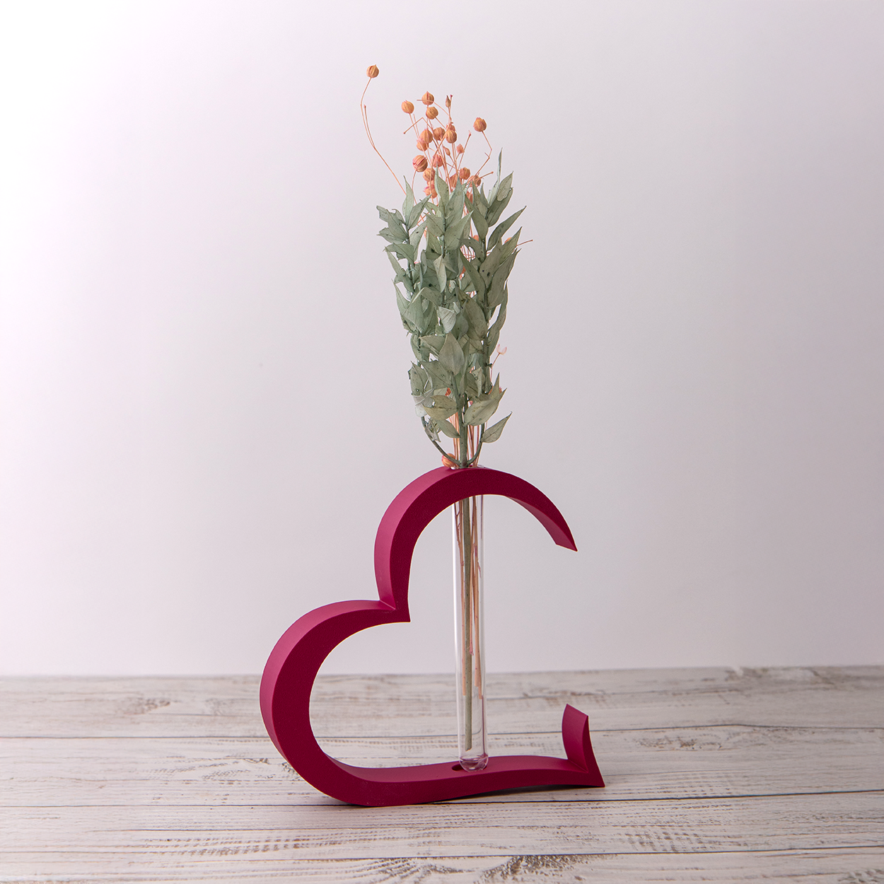 Vase Émeline – Un cœur pour fleurir vos intentions