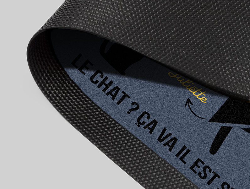 Paillasson personnalisé – Femme Méchante & Animal Sympa