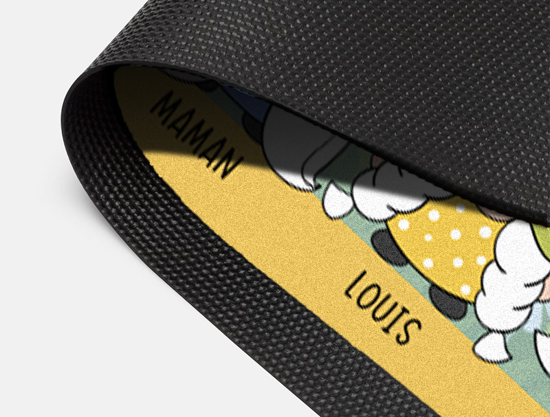 Paillasson Personnalisé Printemps avec Gnomes