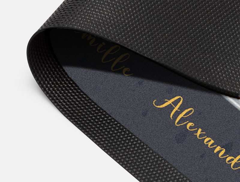 Paillasson personnalisé bottes de pluie