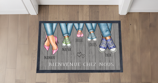 Paillasson personnalisé : la touche déco idéale pour votre maison