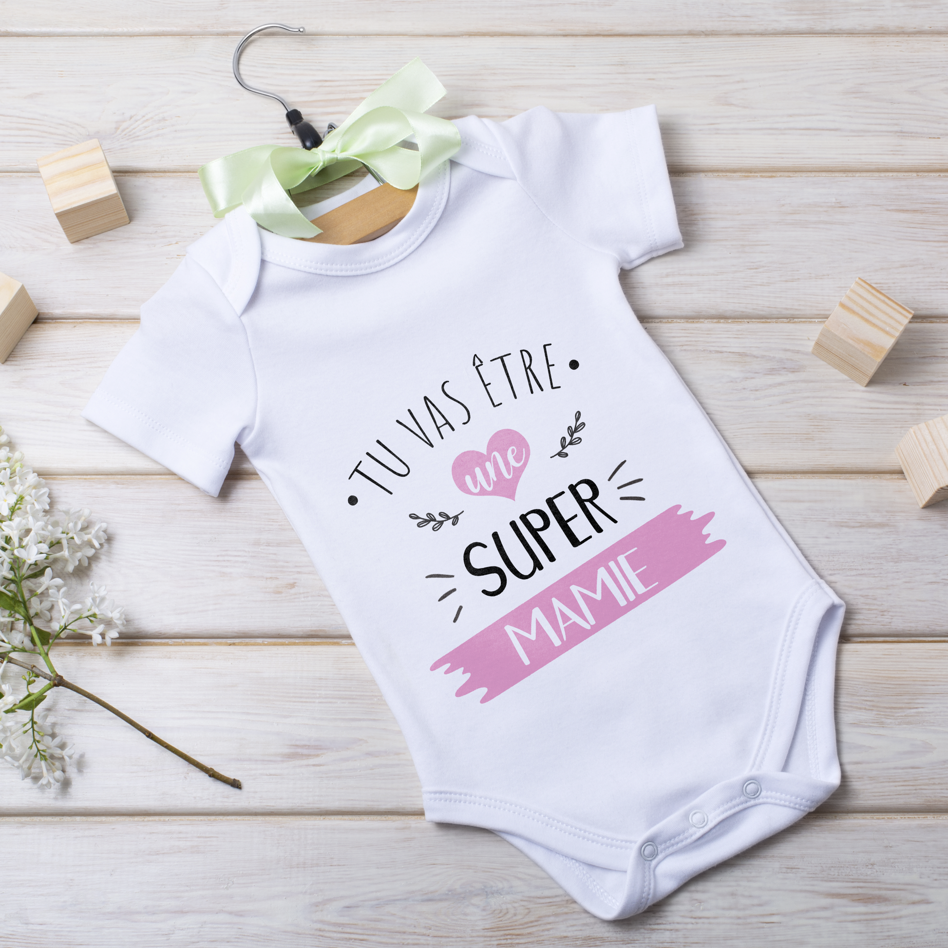 Bodie annonce grossesse future mamie