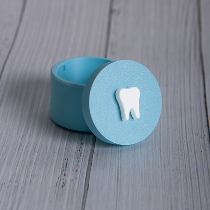 Boîte à dents de lait – 9 couleurs pastel au choix