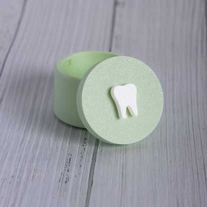 Boîte à dents de lait – 9 couleurs pastel au choix