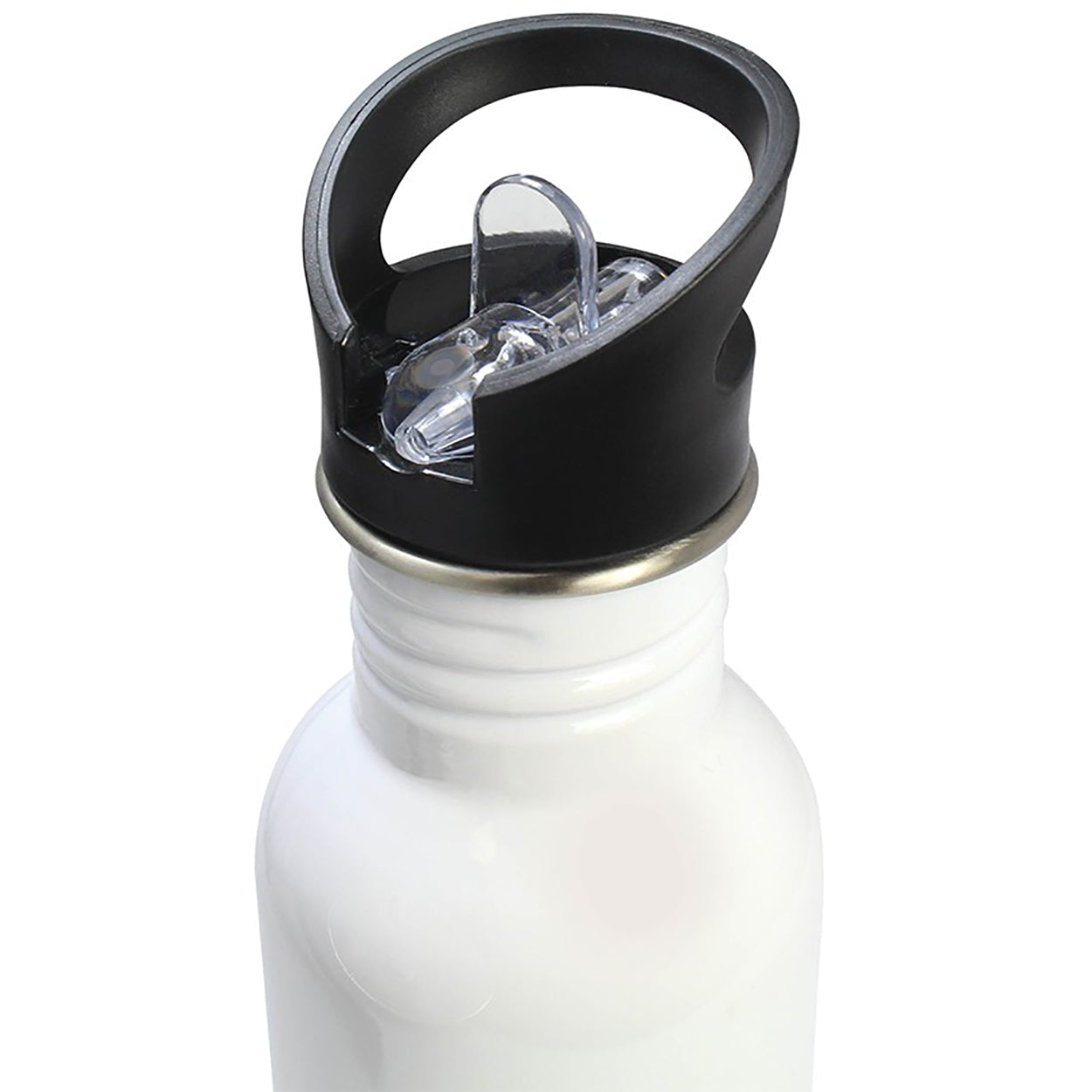 Gourde enfant personnalisable dauphin avec prénom en acier inoxydable