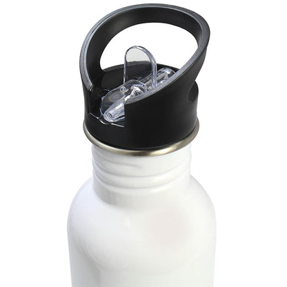 Gourde enfant personnalisable dauphin avec prénom en acier inoxydable