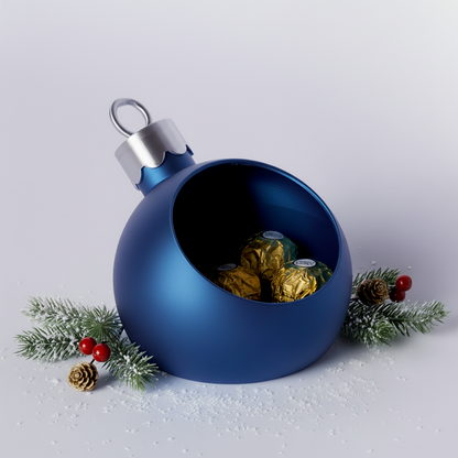 Boule de Noël décorative porte chocolats