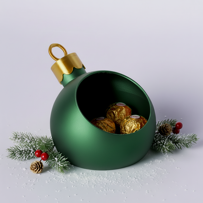 Boule de Noël décorative porte chocolats
