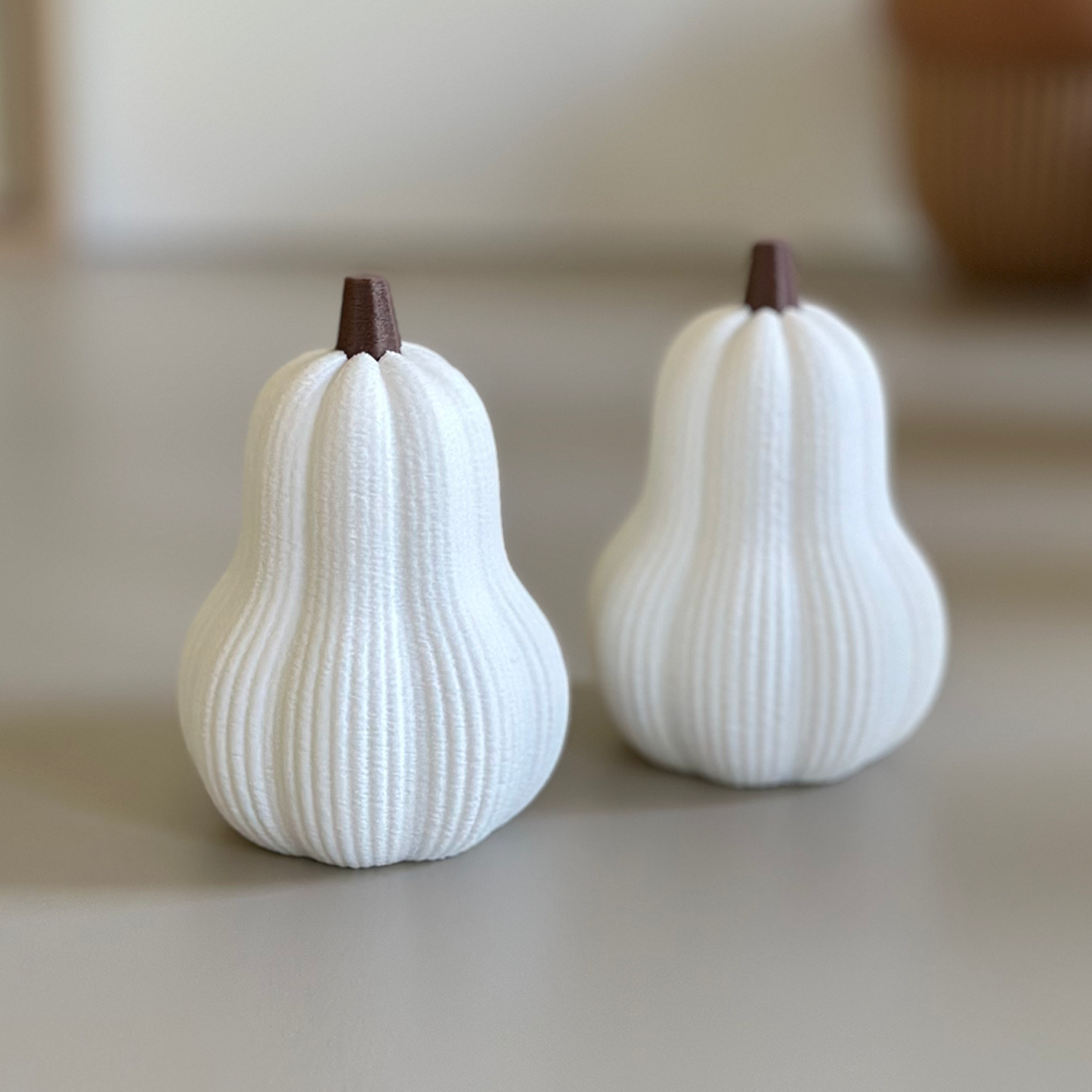 Courge décorative d’automne – Petite ou grande courge 3D