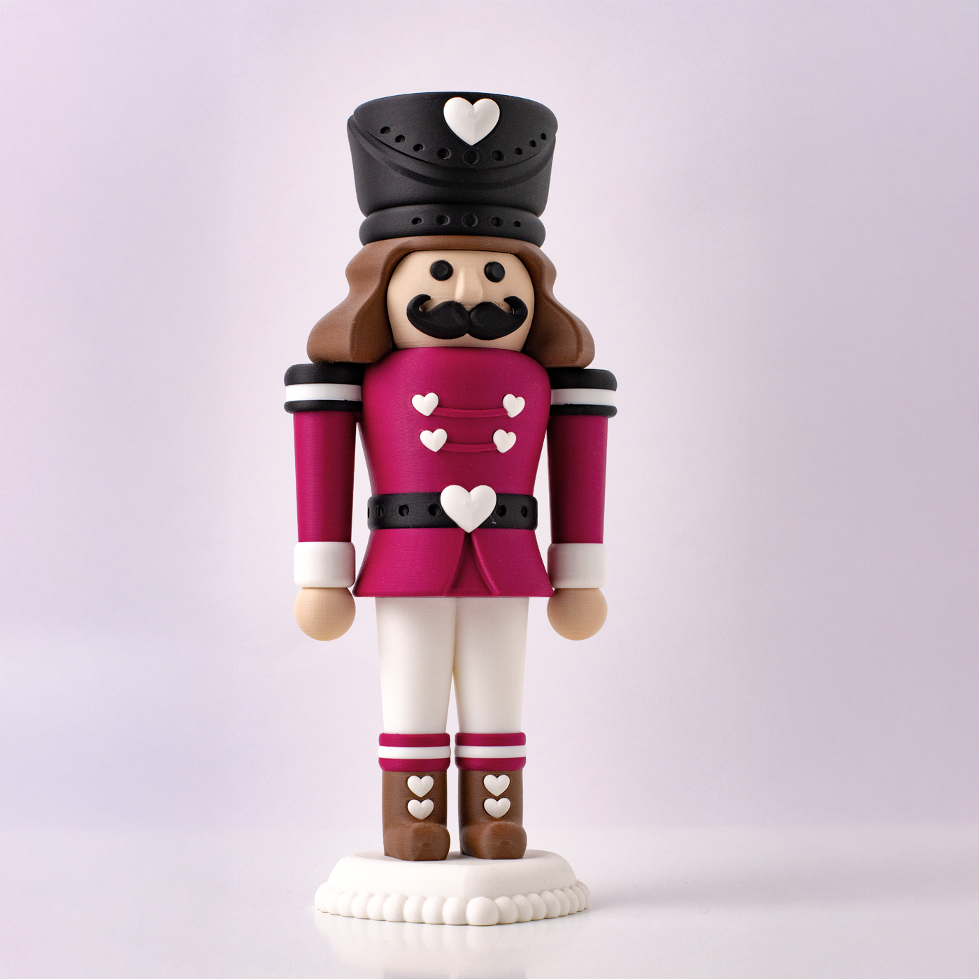 Casse-noisette de Noël – Édition artisanale 3D (25 cm)