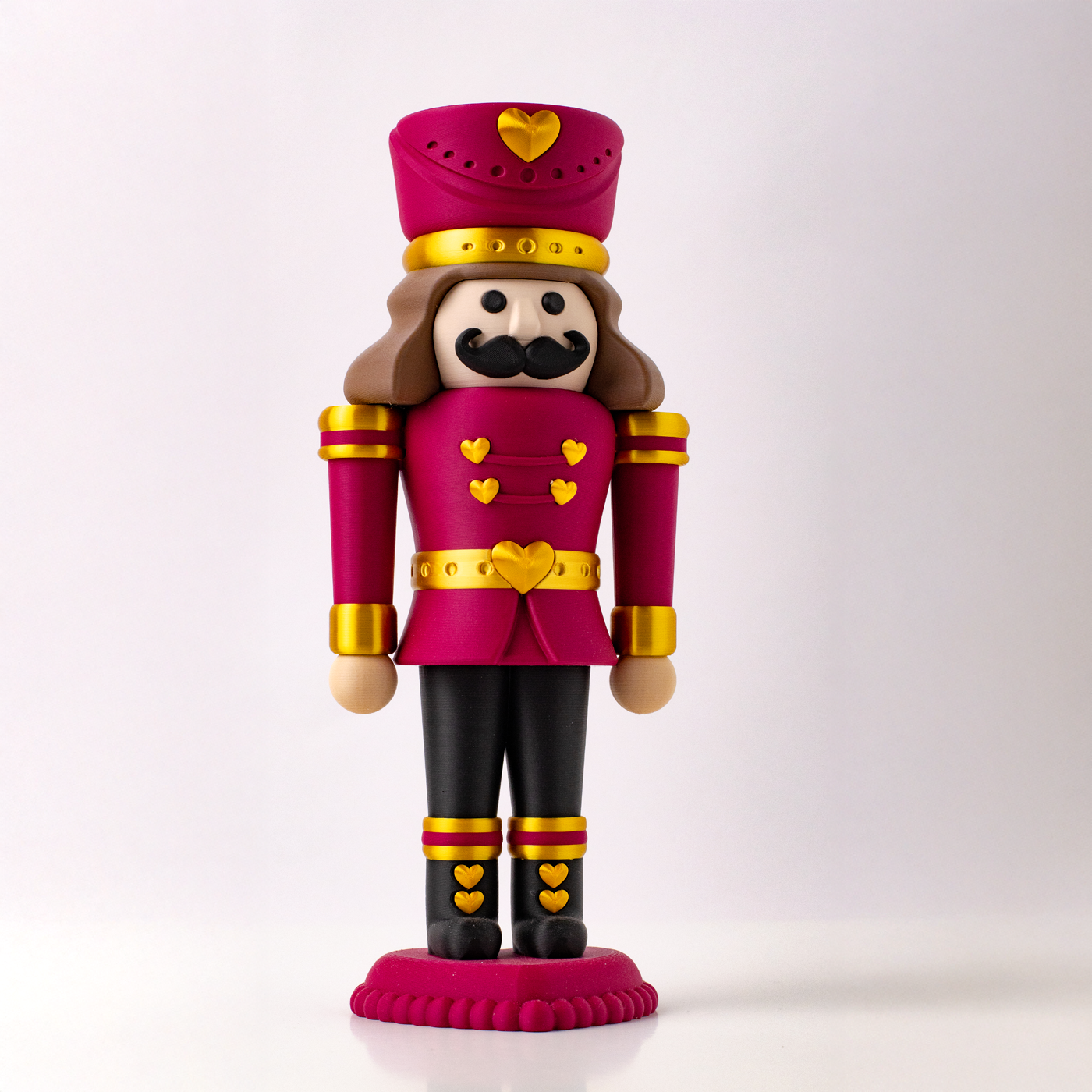 Casse-noisette de Noël – Édition artisanale 3D (25 cm)