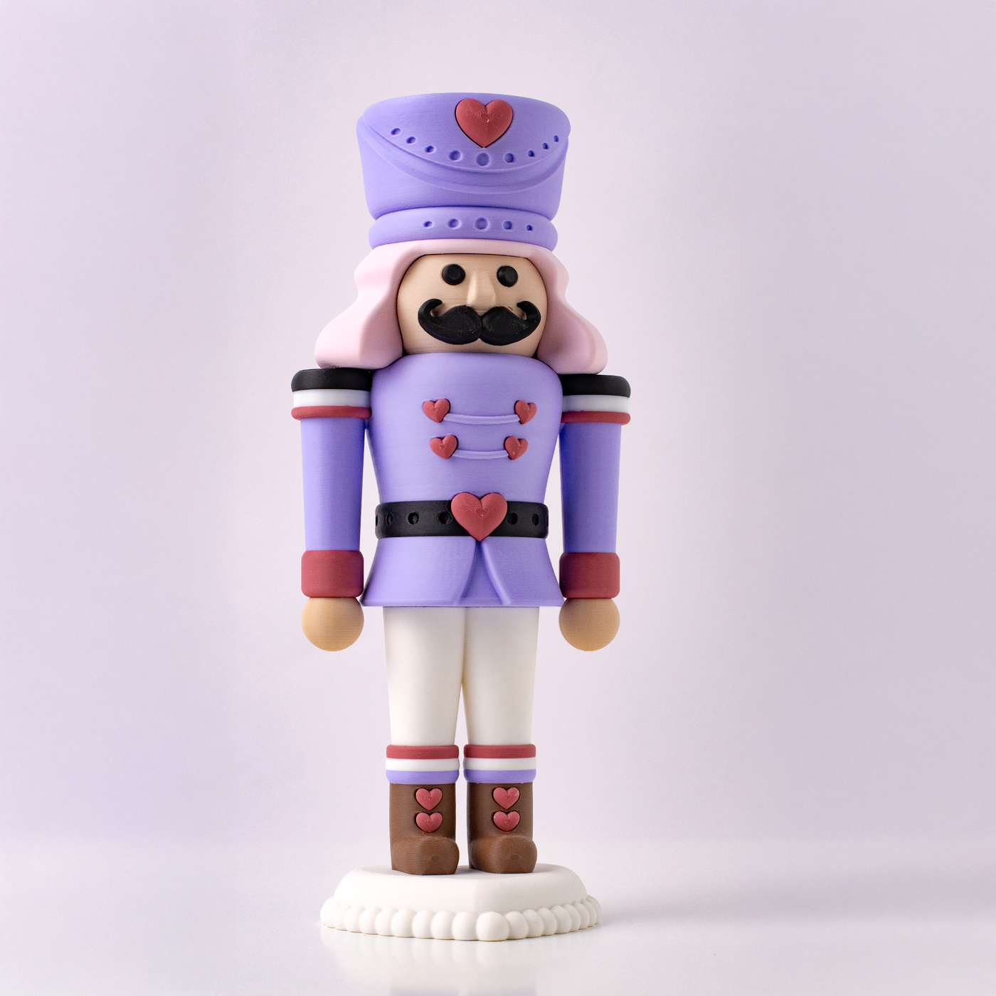 Casse-noisette de Noël – Édition artisanale 3D (25 cm)