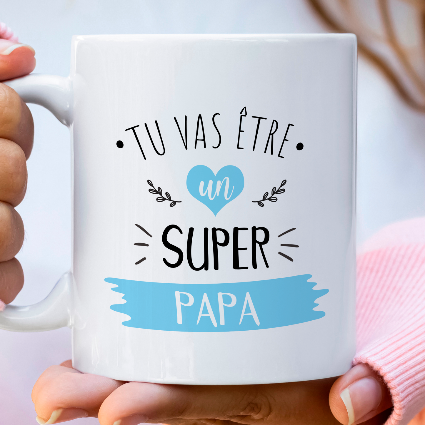 Mug annonce grossesse futur papa