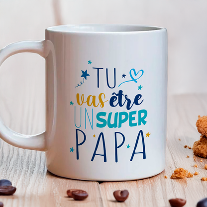 Mug annonce grossesse futur papa