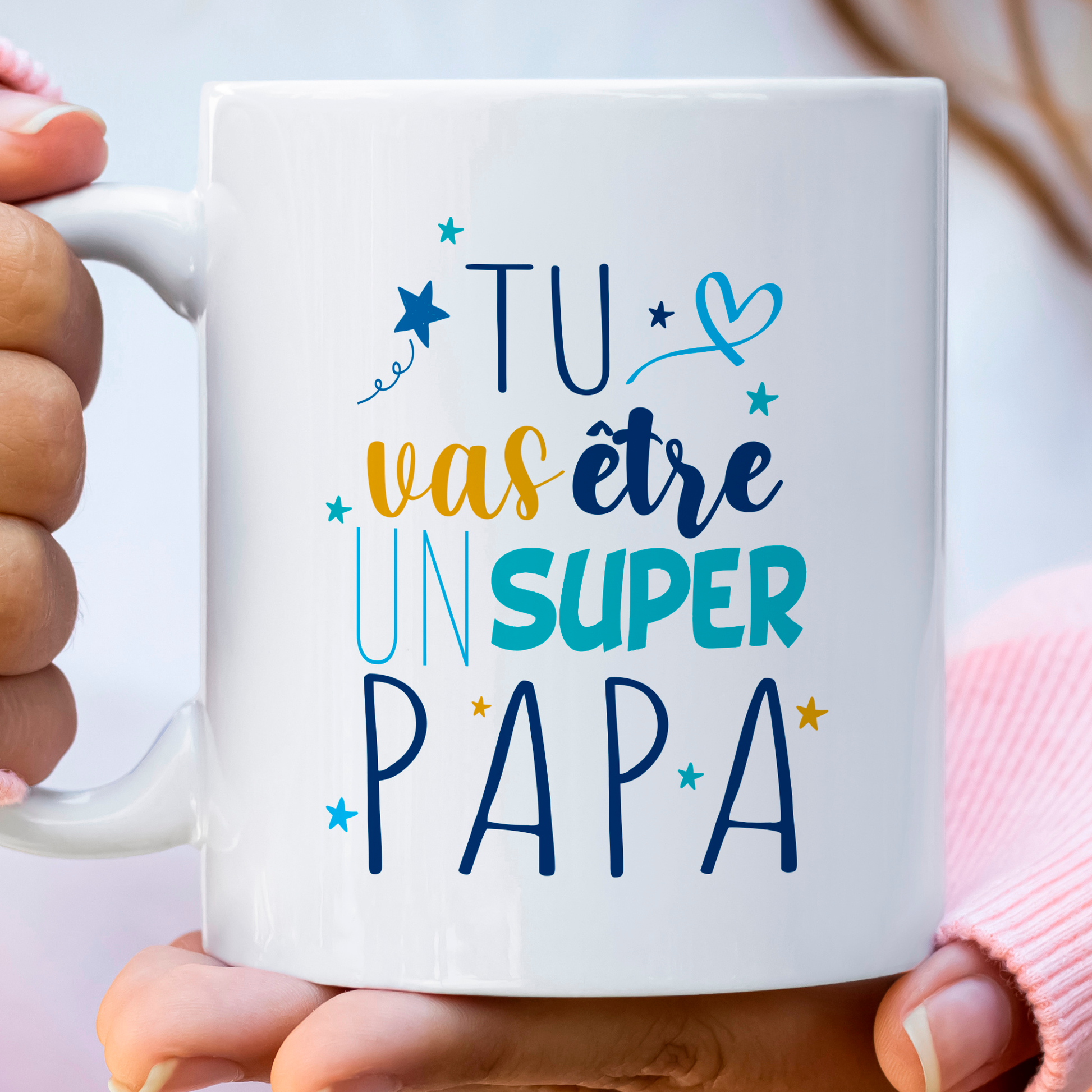 Mug annonce grossesse futur papa