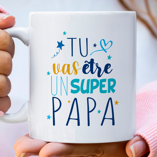 Mug annonce grossesse futur papa