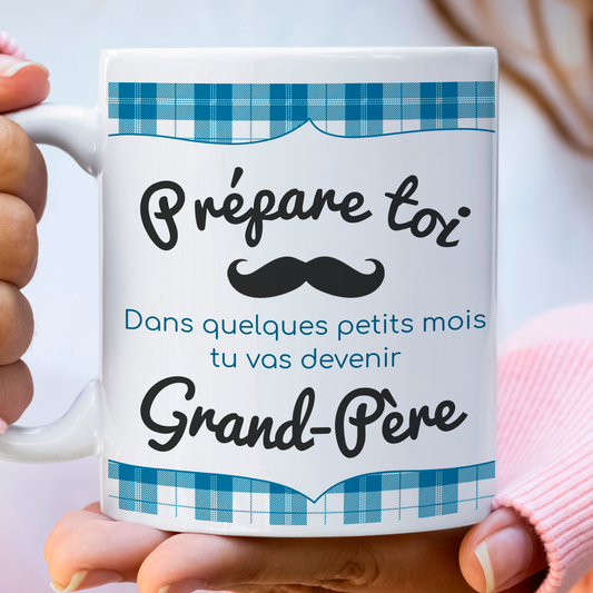 Mug annonce grossesse futur grand-père