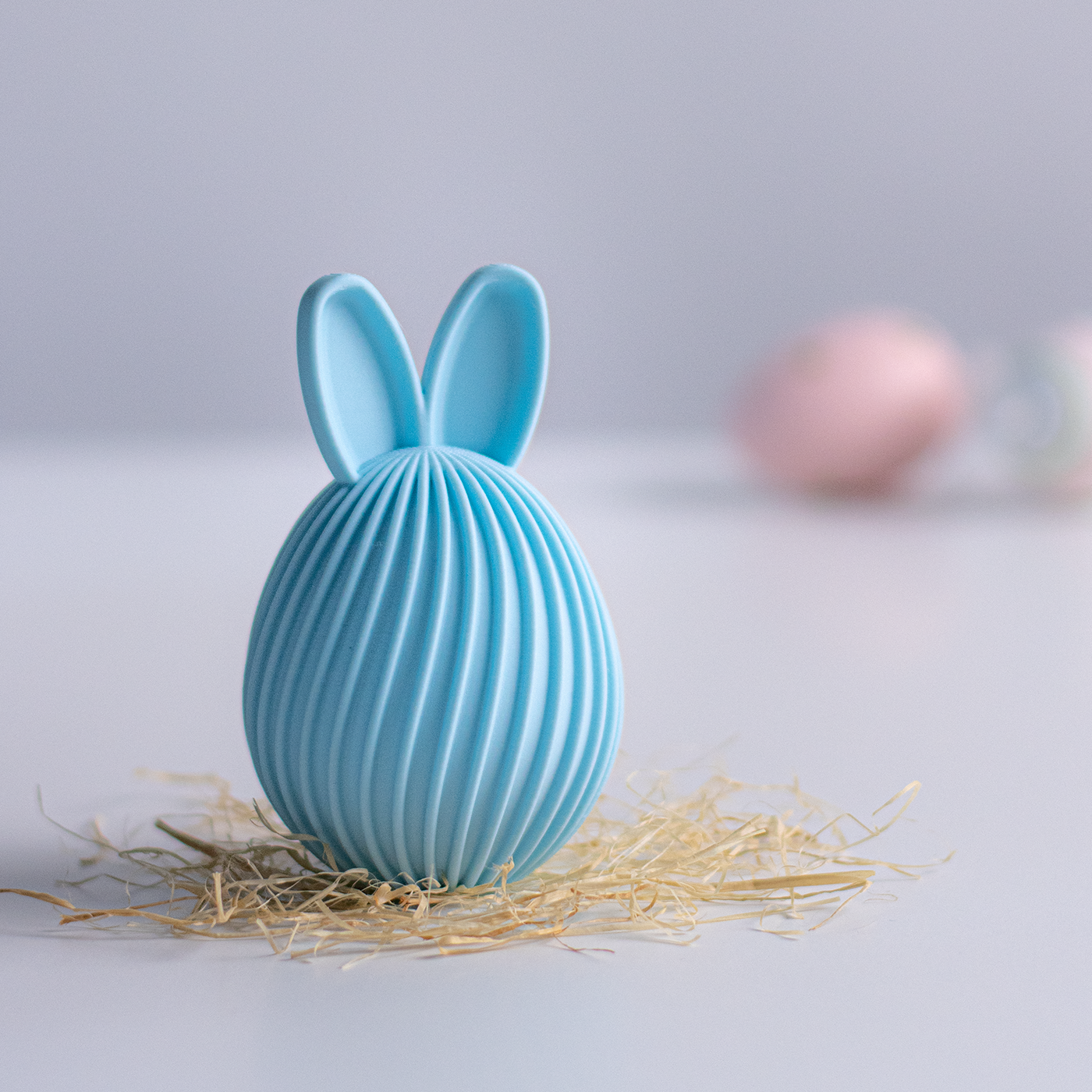 Oeuf de Pâques décoratif 10 cm