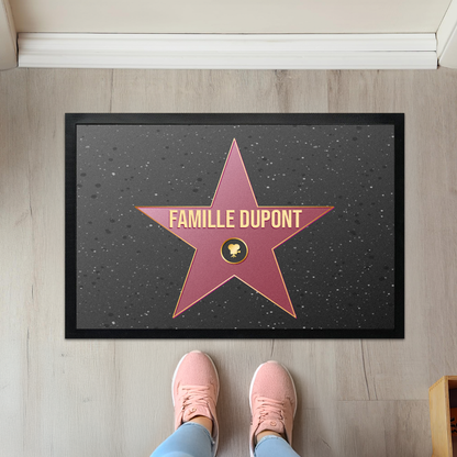 Paillasson Walk of Fame personnalisé