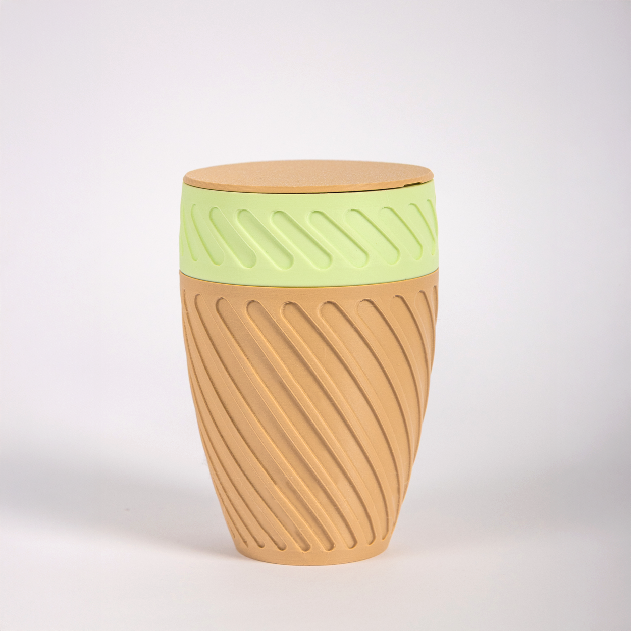 Cup à pistaches 3D – Double compartiment pratique