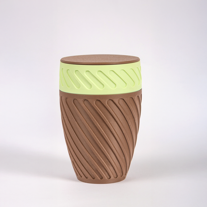 Cup à pistaches 3D – Double compartiment pratique