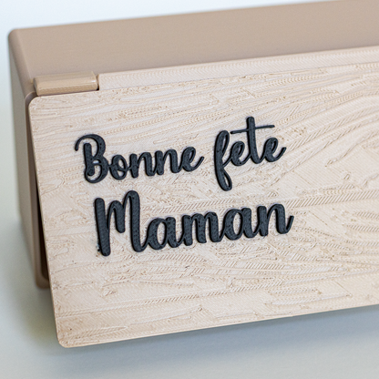 Boîte Fleur Éternelle Personnalisée – Le Cadeau qui Remplace les Fleurs