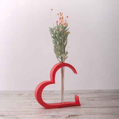 Vase Émeline – Un cœur pour fleurir vos intentions